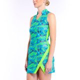 TZU TZU Kaia Women's Golf Dress - Trippy Typhoon