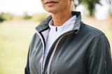 Abacus Navan Softshell Women's Golf Jacket - Granite
