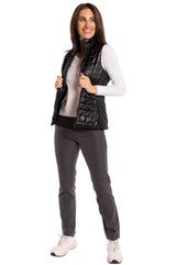 Golftini City Girl Vest  - Black