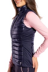 Golftini City Girl Vest - Navy