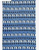 Vera Bradley 50" x 80" Plush Throw Blanket - Blue Penguin