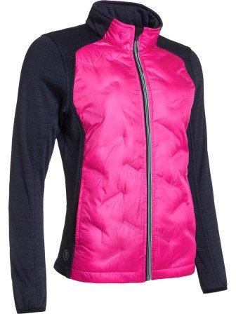 Abacus Dunes Hybrid Women's Golf Jacket - Powerpink
