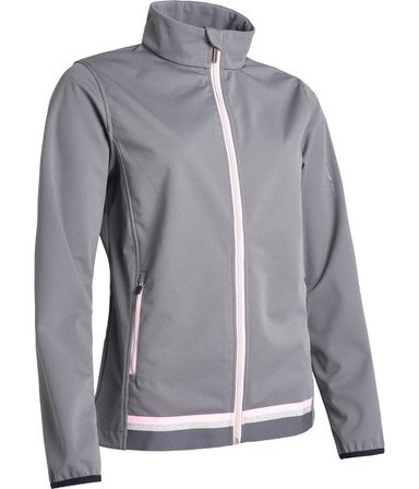 Abacus Navan Softshell Women's Golf Jacket - Granite
