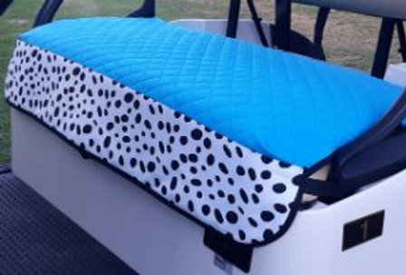 Golf Chic Golf Turquoise Quilt with B&W TOGO Print