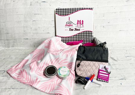 Fore Ladies Tee Box Practice Swing - Pink Palm