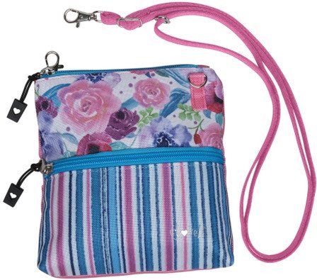 Glove It Rose Garden 2 Zip Carry All Bags