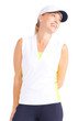 Kinona Take A Ribbing Sleeveless Top- White